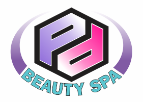 Pd beauty spa logo-white
